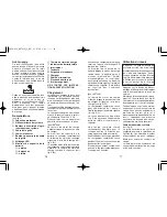 Preview for 9 page of Panasonic ES7038 Operating Instructions Manual