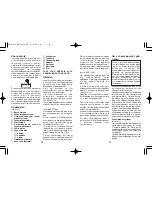 Preview for 15 page of Panasonic ES7038 Operating Instructions Manual