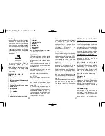 Preview for 21 page of Panasonic ES7038 Operating Instructions Manual