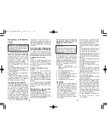 Preview for 28 page of Panasonic ES7038 Operating Instructions Manual