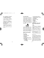 Preview for 40 page of Panasonic ES7038 Operating Instructions Manual