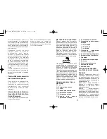 Preview for 46 page of Panasonic ES7038 Operating Instructions Manual