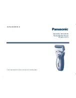 Preview for 1 page of Panasonic ES7102 Operating Instructions Manual