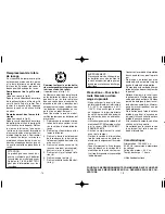 Preview for 8 page of Panasonic ES8017SC Operating Instructions Manual