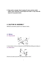 Preview for 4 page of Panasonic ES8026-E2 Service Manual