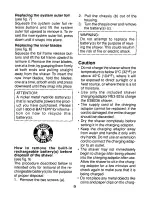 Preview for 9 page of Panasonic ES8036N Operating Instructions Manual