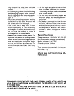 Preview for 10 page of Panasonic ES8036N Operating Instructions Manual