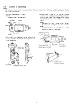 Preview for 8 page of Panasonic ES8116 Service Manual