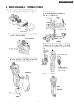 Preview for 3 page of Panasonic ES8172-A3 Service Manual