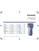 Panasonic ES8813 Operating Instructions Manual preview