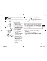 Preview for 11 page of Panasonic ESLA63 Operating	 Instruction