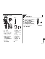 Preview for 47 page of Panasonic ESLA63 Operating Instructions Manual