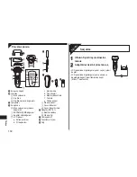 Preview for 102 page of Panasonic ESLA63 Operating Instructions Manual