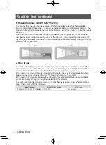 Предварительный просмотр 4 страницы Panasonic ET-C1W300 Operating Instructions Manual