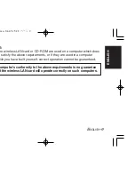 Preview for 9 page of Panasonic ET-CDWL3U Operating Instructions Manual