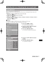 Preview for 7 page of Panasonic ET-D3LEF70 Operating Instructions Manual