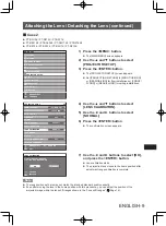 Preview for 9 page of Panasonic ET-D3LEF70 Operating Instructions Manual