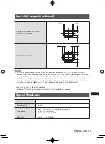 Preview for 15 page of Panasonic ET-D3LEF70 Operating Instructions Manual