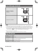 Предварительный просмотр 16 страницы Panasonic ET-D3LEF70C Operating Instructions Manual