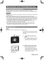 Предварительный просмотр 5 страницы Panasonic ET-D3LES20 Operating Instruction