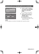 Preview for 9 page of Panasonic ET-D3LES20 Operating Instruction