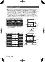 Preview for 12 page of Panasonic ET-D3LEU100 Operating Instructions Manual