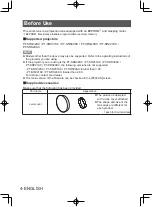 Предварительный просмотр 4 страницы Panasonic ET-D3LEW10C Operating Instructions Manual