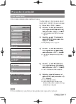 Предварительный просмотр 7 страницы Panasonic ET-D3LEW10C Operating Instructions Manual