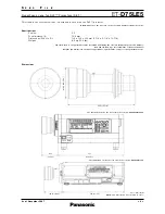 Предварительный просмотр 6 страницы Panasonic ET-D75LE6 Specifications