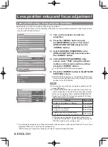 Preview for 8 page of Panasonic ET-D75LE90 Operating Instructions Manual