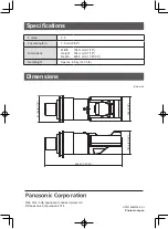 Preview for 12 page of Panasonic ET-D75LE90 Operating Instructions Manual