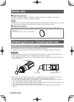 Preview for 4 page of Panasonic ET-D75LE95 Operating Instructions Manual