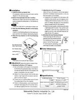 Preview for 2 page of Panasonic ET-DFL6500P Installation Manual