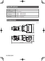 Предварительный просмотр 10 страницы Panasonic ET-DLE030 Operating Instruction