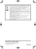 Предварительный просмотр 12 страницы Panasonic ET-DLE030 Operating Instruction