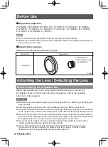 Предварительный просмотр 4 страницы Panasonic ET-DLE060C Operating Instructions Manual