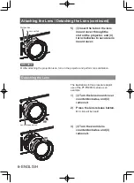 Предварительный просмотр 6 страницы Panasonic ET-DLE060C Operating Instructions Manual