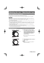 Preview for 3 page of Panasonic ET-DLE085C Operating Instructions Manual