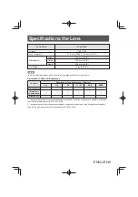 Preview for 5 page of Panasonic ET-DLE085C Operating Instructions Manual