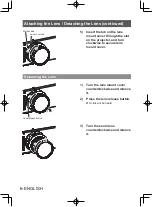 Предварительный просмотр 6 страницы Panasonic ET-DLE105 Operating Instructions Manual