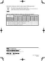 Preview for 14 page of Panasonic ET-DLE105C Operating Instructions Manual