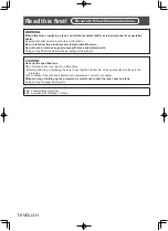 Preview for 2 page of Panasonic ET-ELM01 Lens Replacement And Installation Procedure