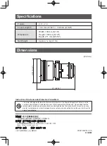 Предварительный просмотр 12 страницы Panasonic ET-ELW22C Operating Instructions Manual