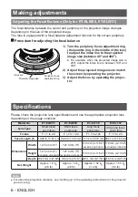 Preview for 6 page of Panasonic ET-ELW30 Operating Instructions Manual