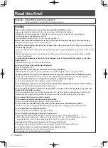 Preview for 2 page of Panasonic et-jpc100be Installation Instructions Manual