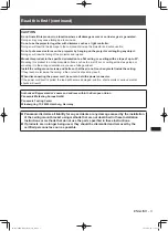 Preview for 3 page of Panasonic et-jpc100be Installation Instructions Manual