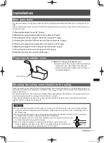 Preview for 13 page of Panasonic et-jpc100be Installation Instructions Manual