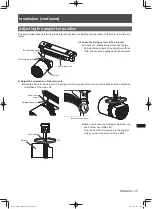 Предварительный просмотр 25 страницы Panasonic et-jpc100bu Installation Instructions Manual