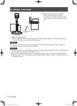 Предварительный просмотр 26 страницы Panasonic et-jpc100bu Installation Instructions Manual