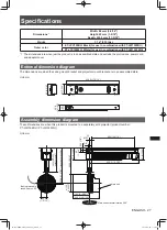 Предварительный просмотр 27 страницы Panasonic et-jpc100bu Installation Instructions Manual